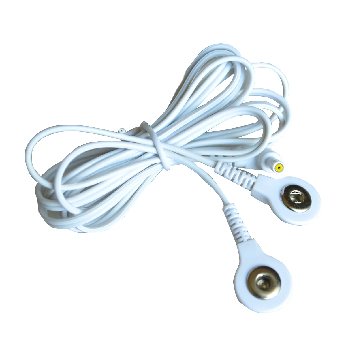 5 шт/лот Сменные электродные накладки Tens блок свинцовые Провода кабели для Tens 7000 стандарт 2,5 мм соединительные массажные инструменты