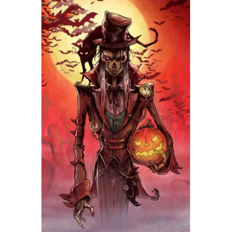 5D diamond embroidery Halloween diy diamond painting full ROUND mosaic