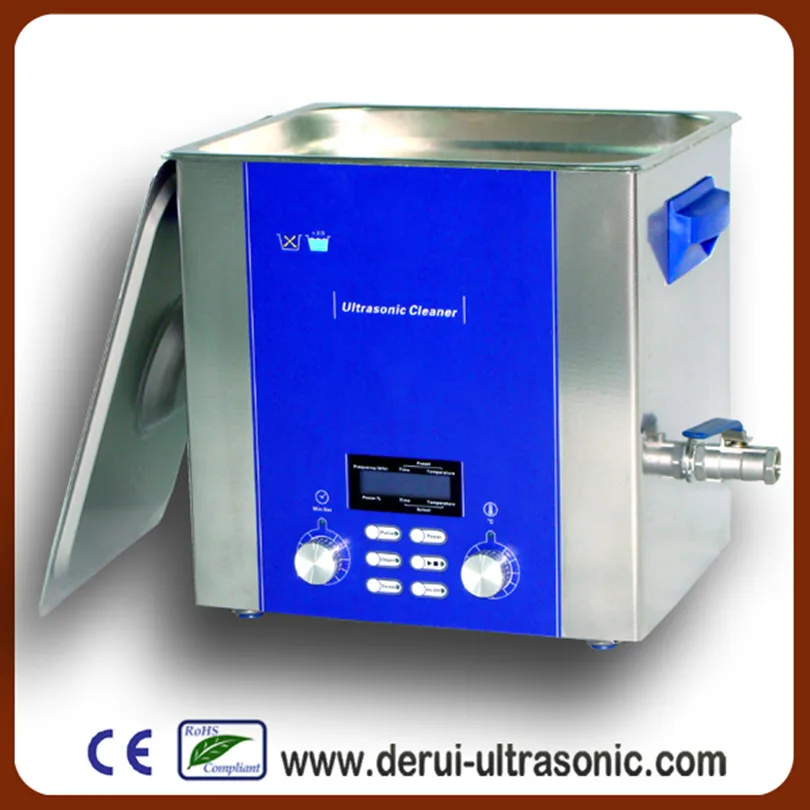 Derui fuel injectors / dental ultrasonic cleaner DR P130 with degas