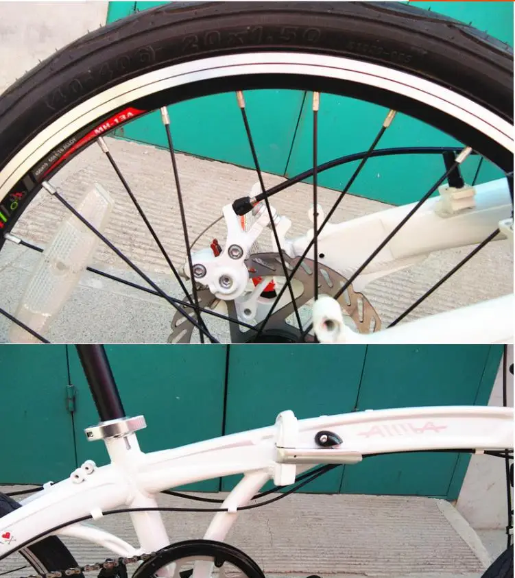 Sale Kalosse 20 inch  Children  mountain bicycle  Folding  mountain bike 20er    8/9/10/11 speed 7