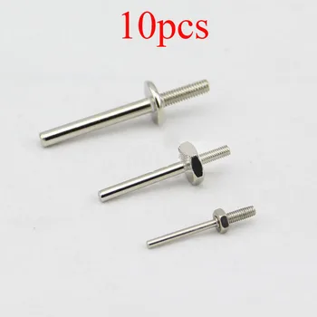

10PCS M2 M3 M4 Wheel Axle Wheel Spindle for 2.1 3.1 4.1 Wheel Gear M3 M4 Locknut Landing Gear RC Fixed Wing Aircraft Parts