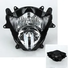 DC 12 В мотоцикла прозрачные линзы спереди свет фар фара для Suzuki GSXR1000 GSXR 1000 GSX1000R K5 2005 2006 05 06