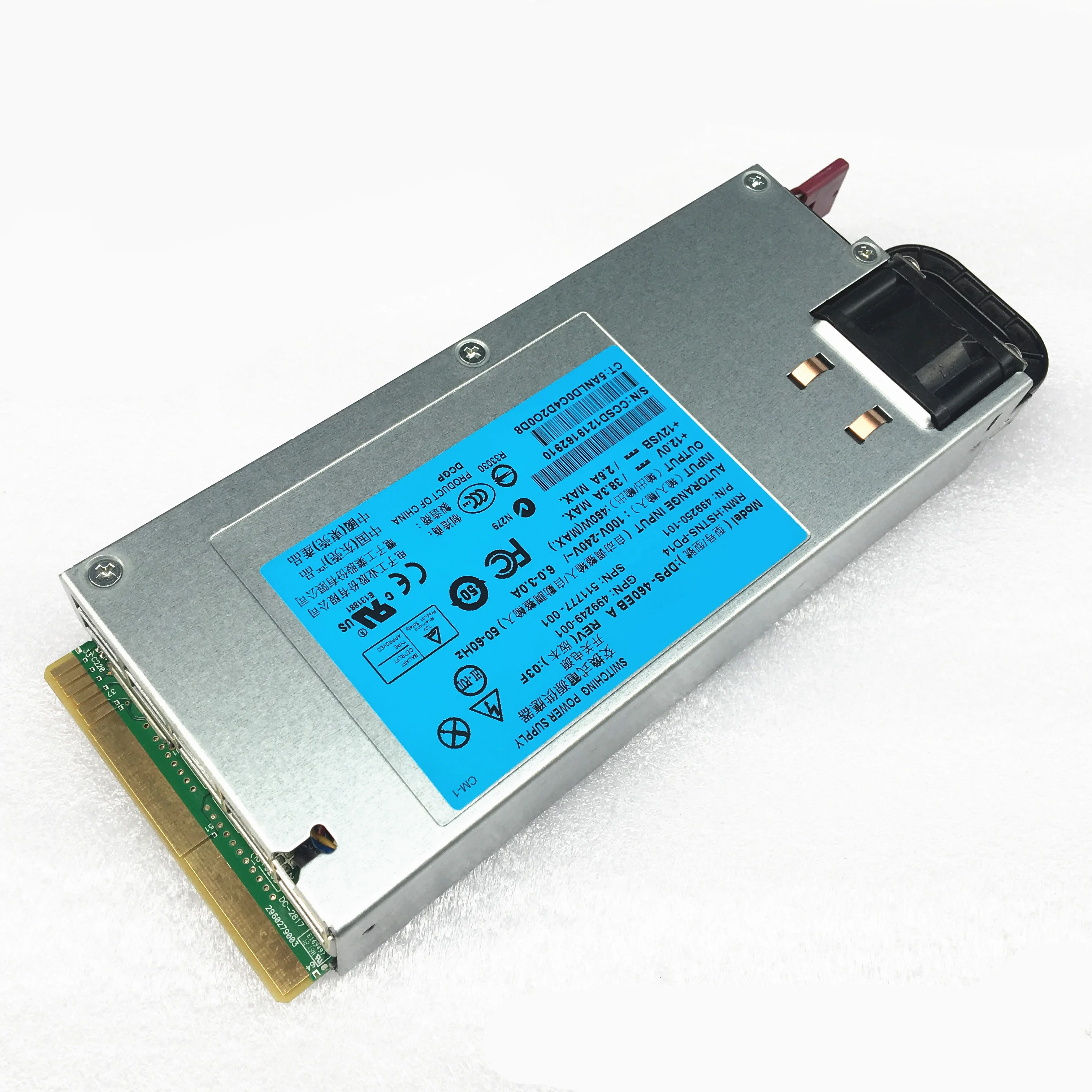 Тест DL380G6 G7 тест на прочность 100% A 1 5 4 37573 b2 511777 001 499249 101 12 В 38A 460 Вт|Импульсный