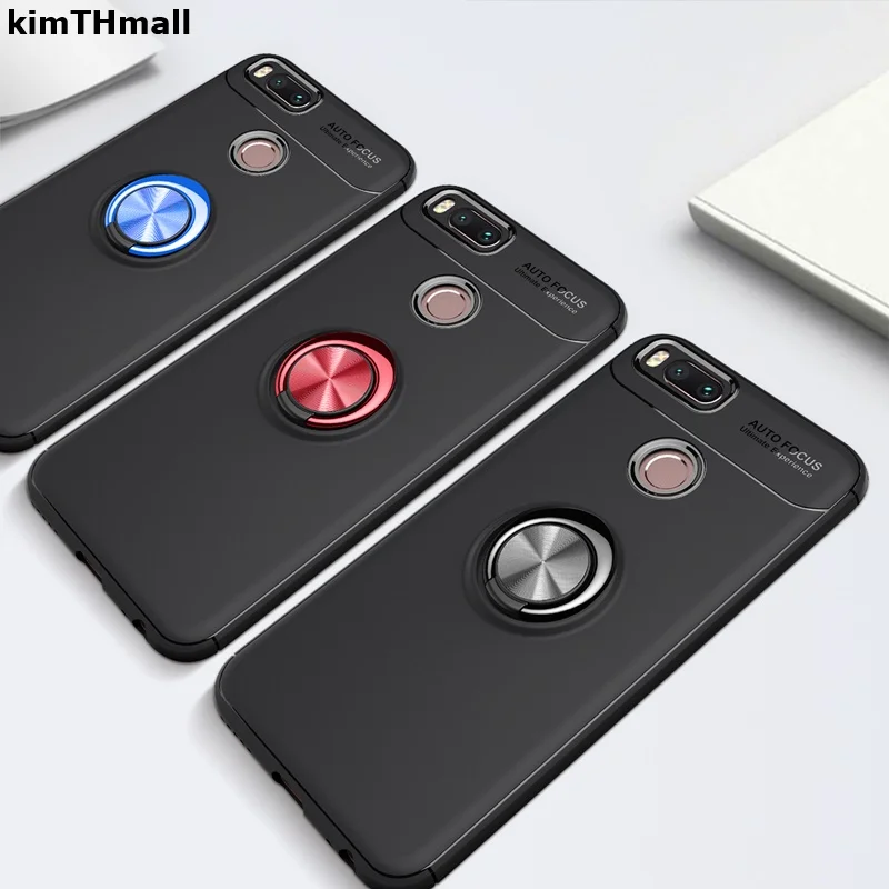 Чехол для Xiaomi mi A1 задняя крышка чехол xiaomi a1 кольцо на палец подставка держатель