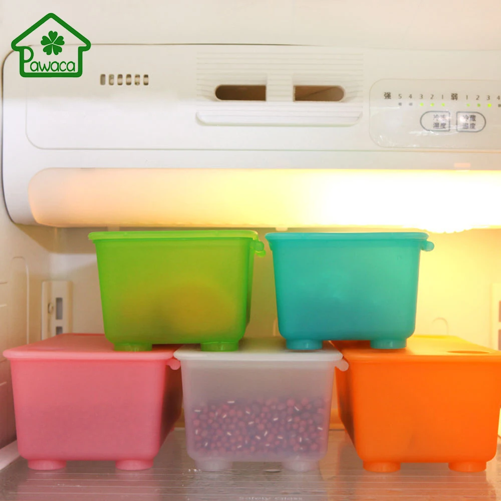 

Multi-purpose Frosted Plastic Kitchen Refrigerator Storage Box Food Container Sundries Jewelry Cosmetic Makeup Organizer Case