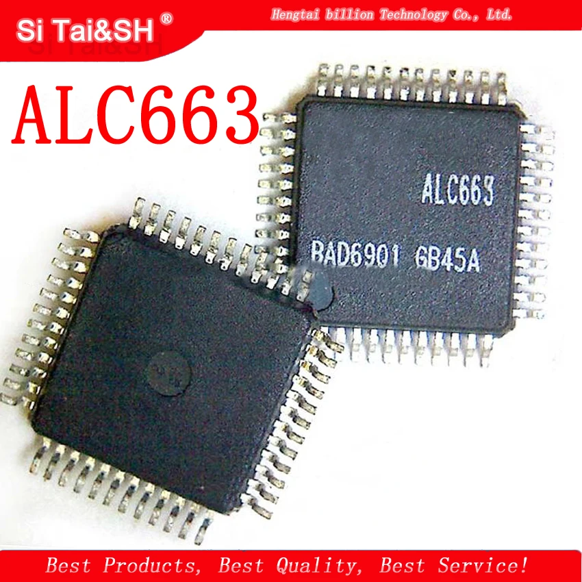 

5pcs/lot ALC268 ALC662 ALC663 ALC889 ALC892 RTD2120L RTL8211CL AS15-G ALC883 QFP-48