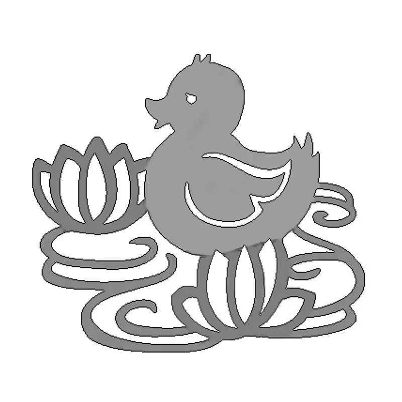 

Eastshape Duck Dies Animal Metal Cutting Dies for Card Making Scrapbooking Album Paper Embossing Stencil Craft New 2019 Dies