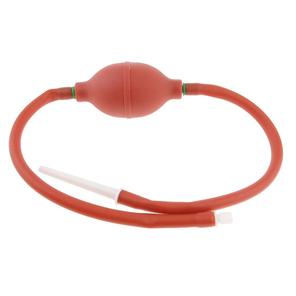 Plastic Men Women Enema Bulb Clean Anal Vaginal Douche Tool with Nozzle Set
