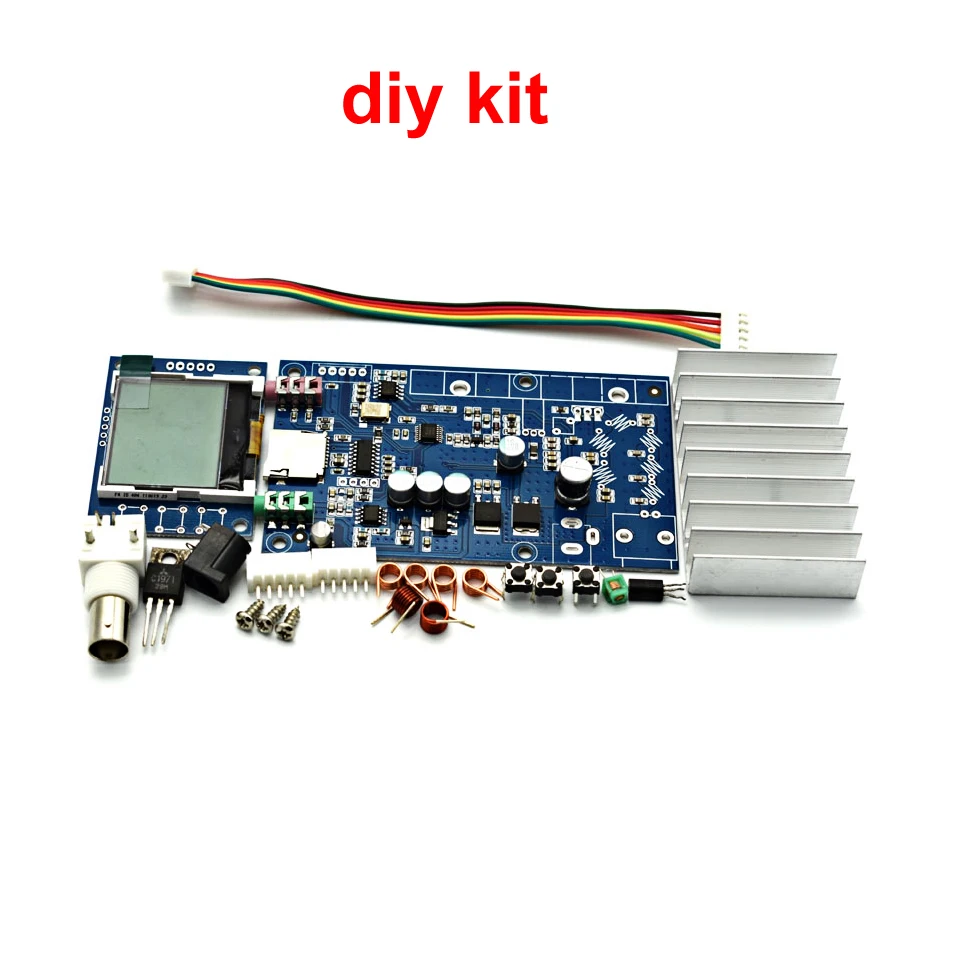 DIY комплекты и готовые FM 5 Вт 76 м-108 МГц Стерео PLL FM передатчик набор 7 Вт Максимальная мощность частота регулируется для Hifi усилителя