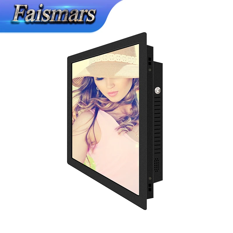 Faismars 15 inch Win system resistive touch screen all in one pc J3060 desktop computer with 1024768 Resolution (13)