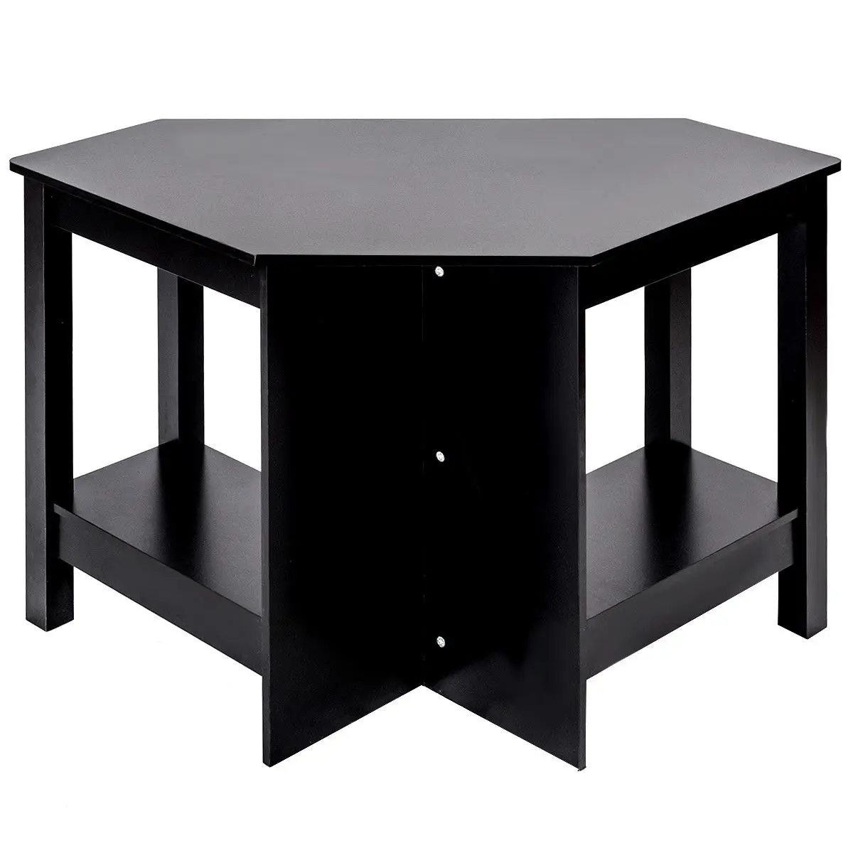 Giantex Wooden Corner Desk With Drawer Modern Office Computer Giantex Wooden Corner Desk With Drawer Modern Office Computer Pc Table Black Study Home Furniture Hw54812bk In Laptop Desks From On