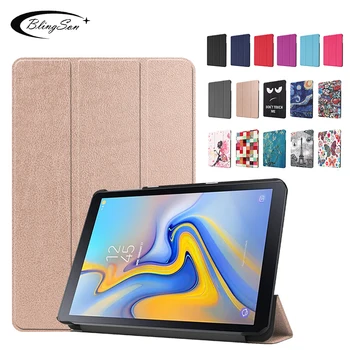 

Case For Samsung Galaxy Tab Advanced 2 10.1" SM-T583 Ultra Slim PU Leather Folding Stand Cover For Samsung Galaxy Tab Advanced2