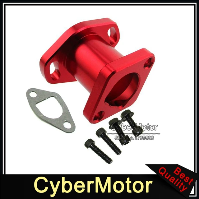 Racing Intake Pipe Inlet Manifold With Screw Bolts For Chinese 196cc Clone Engine Mini Bike Go Kart Predator 212cc Honda GX200