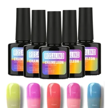 ROSALIND гель 1 S P+ черная бутылка 10 мл хамелеон, изменяющийся от температуры T01-30 гель лак для ногтей Дизайн ногтей УФ светодиодный термогель