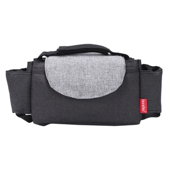 

Insular Multifunctional Portable Stroller Storage Bag Diaper Bag Black
