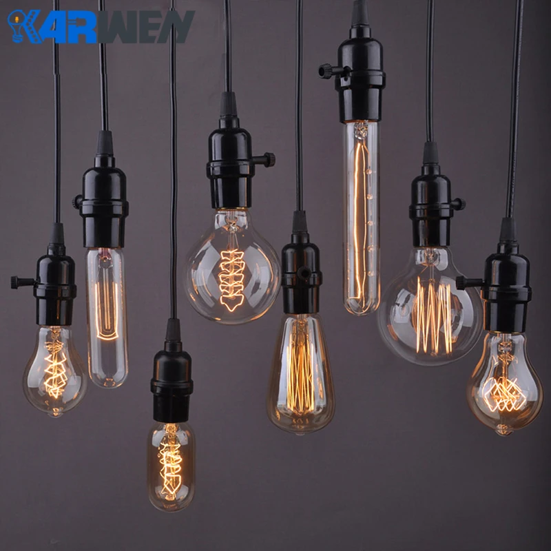 Aliexpress.com: Comprar Bombilla de Edison E27 40 W incandescente