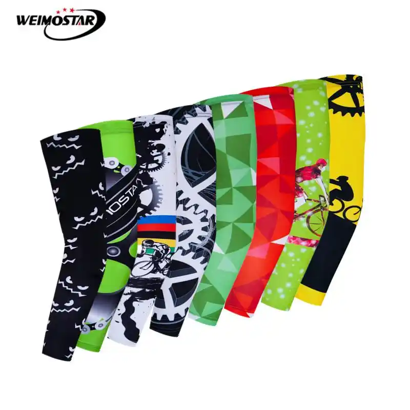 Cycling Summer Arm Warmers Covers Sunscreen MTB Bike Oversleeve Breathable Women