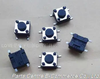 

200 pcs 6*6*5mm 6x6x5mm 4-pin SMT Micro Switch / Tact Switch / key switch For Display / laptops / others , Free shipping!