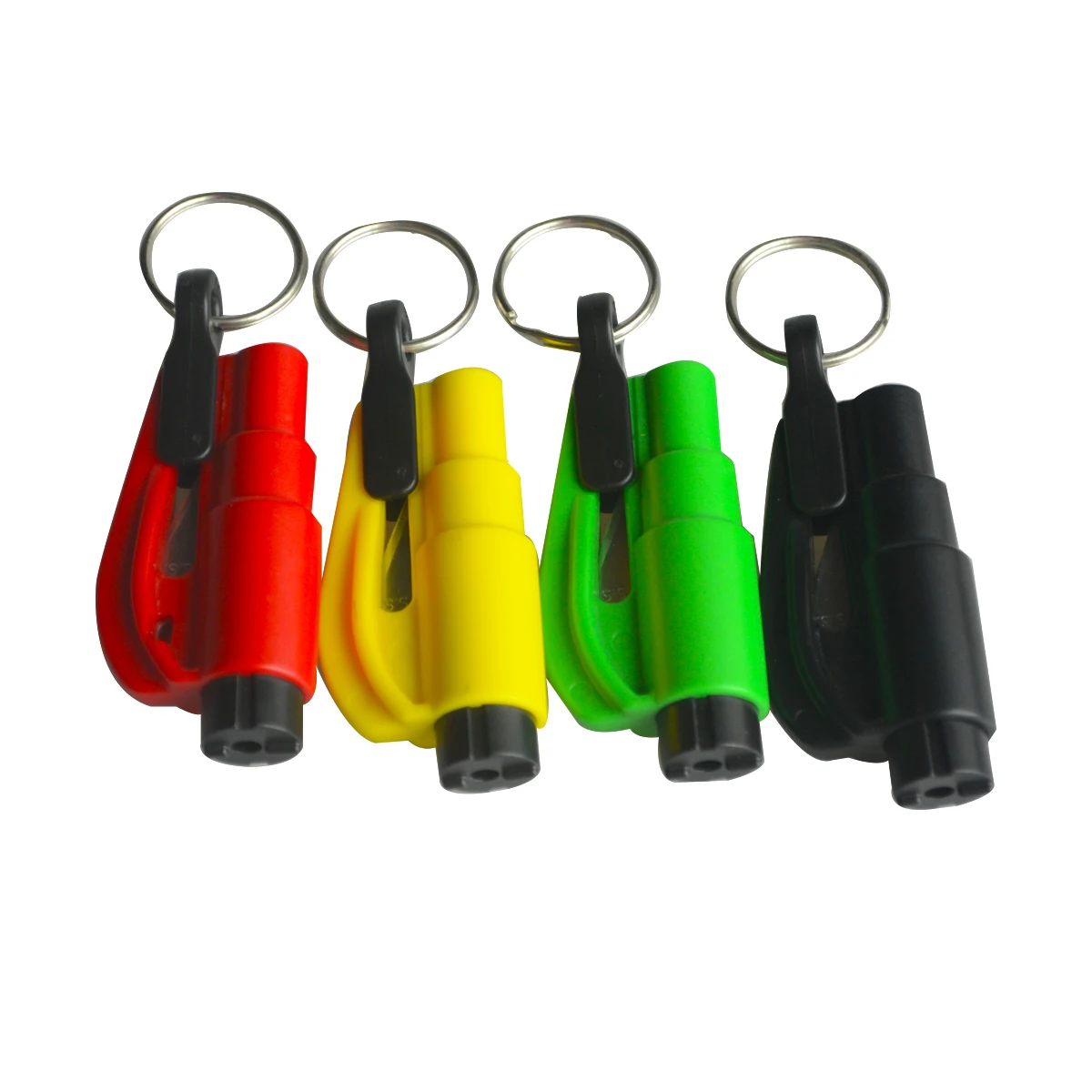 1Pc Mini Durable 2 In 1 Car Escape Rescue Tool Keychain Window Glass Breaker And Seatbelt Cutter For First Aid