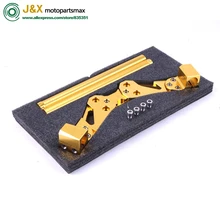 Алюминиевый руль с ручкой, спортивный комплект, для езды на велосипеде, для Honda Grom MSX, 125, MSX, 125