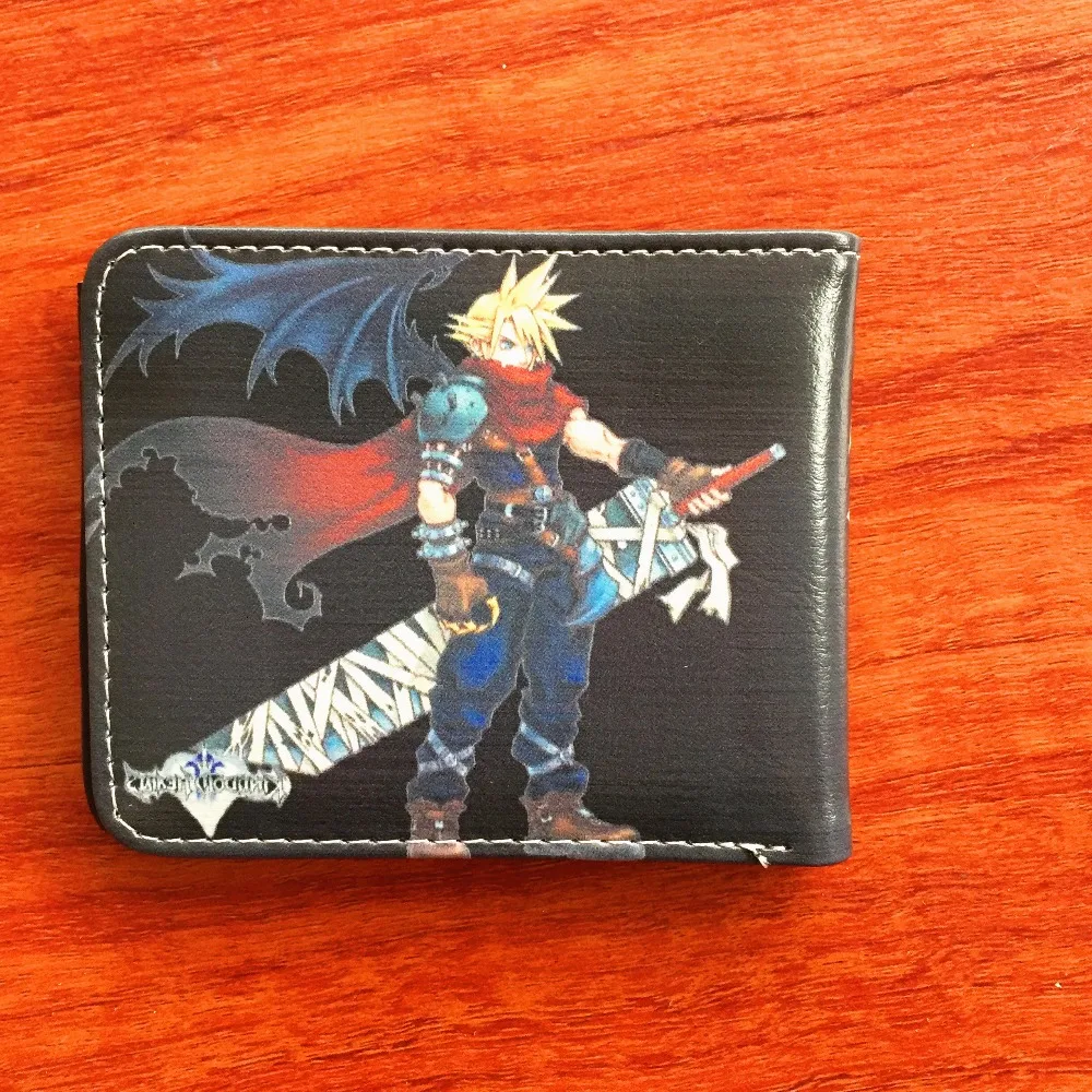 2018 аниме мультфильм Женские Кошельки Kingdom Hearts кошелек короткие ПУ Складной
