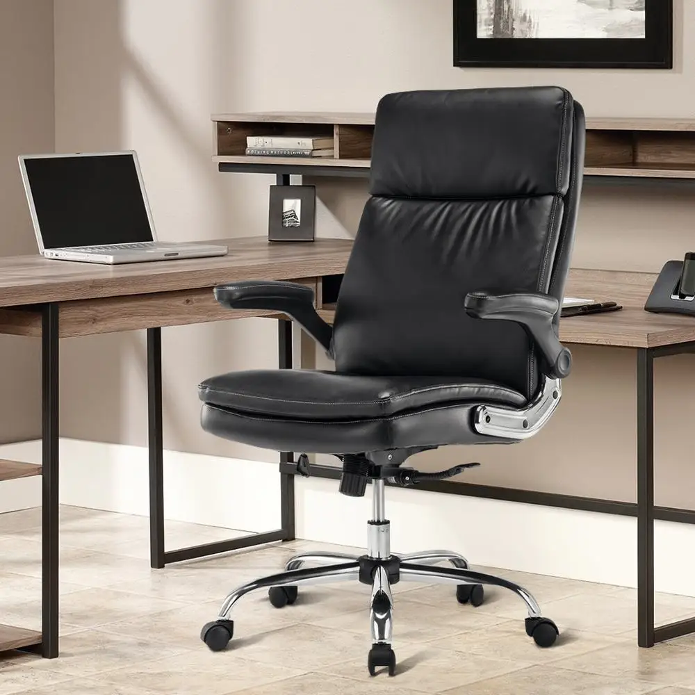 Seatingplus High Back Leather Executive Office Chair Computer