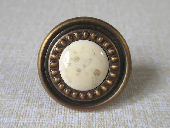 Dresser Drawer Knobs Pulls Handles Antique Brass Off White / Kitchen Dresser Drawer Knobs Pulls Handles Antique Brass Off White / Kitchen Cabinet Knobs Handles Knob Pull - Dresser Drawer Knobs Pulls Handles Antique Brass Off White / Kitchen