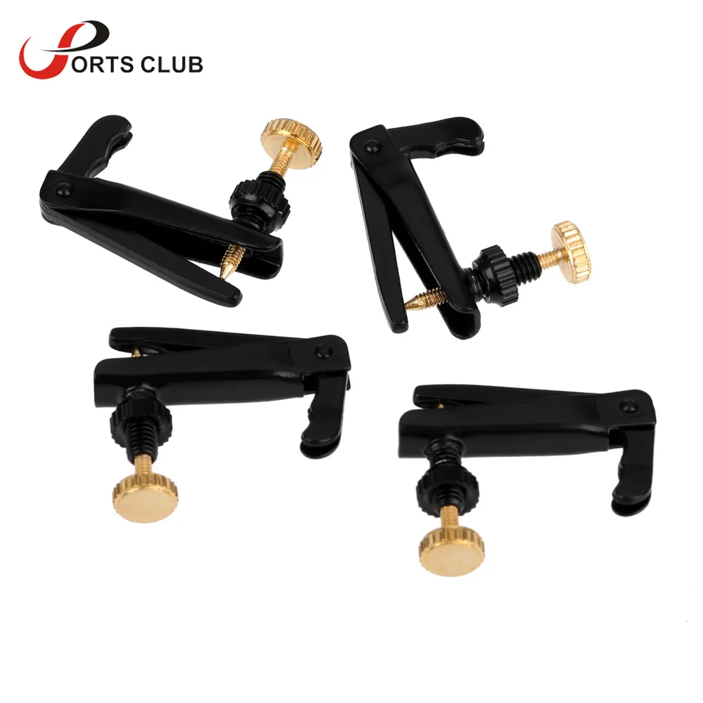 

4pcs/set High Quality Violin Fine Tuner Adjuster Copper Plating Screws for 3/4 4/4 Size Violin Excellent Violin Accessories