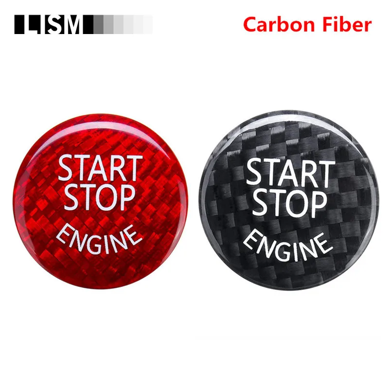 

Carbon Fiber Engine Start Stop Button Cover for BMW 3 5 Series F10 F12 F25 F26 F15 F16 E90 E91 E92 E93 E60 X3 E83 X1 E84 X5 E70