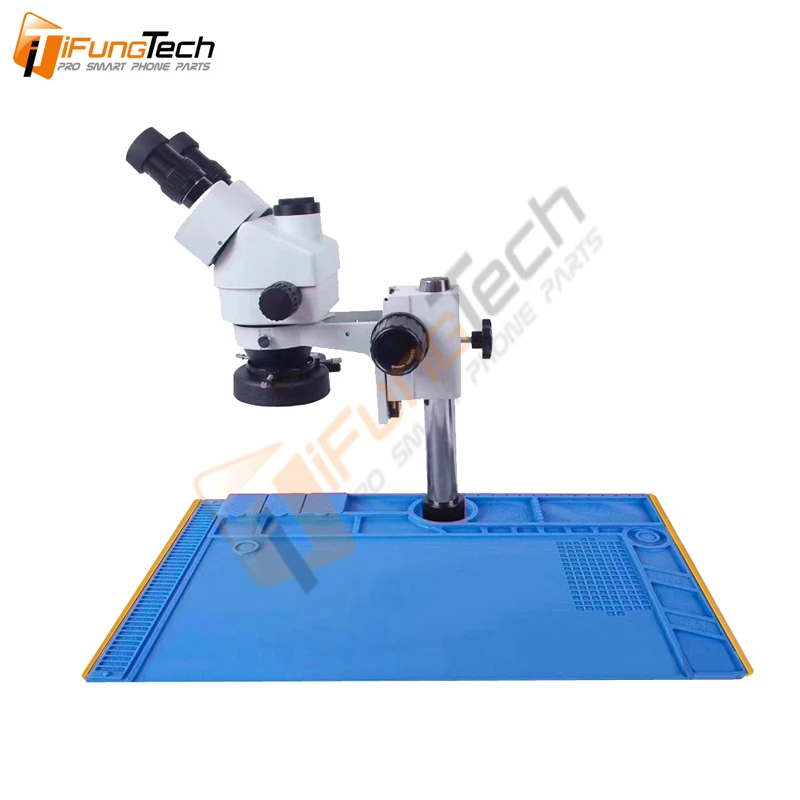 

Multifunctional Aluminum Alloy Pad for Microscope High Heat Resistant Maintenance Mat For Phone Repair Platform