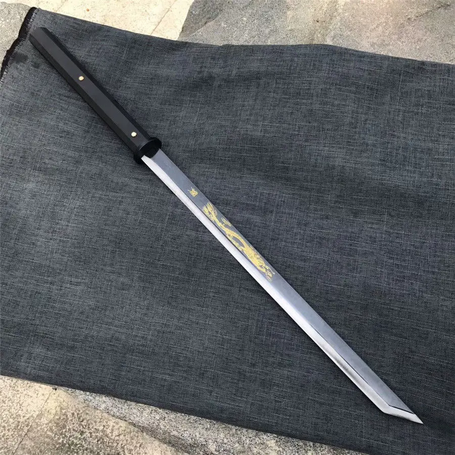 Высококачественный боевой меч Dao Katana заточенный 1095 лезвие из высокоуглеродистой