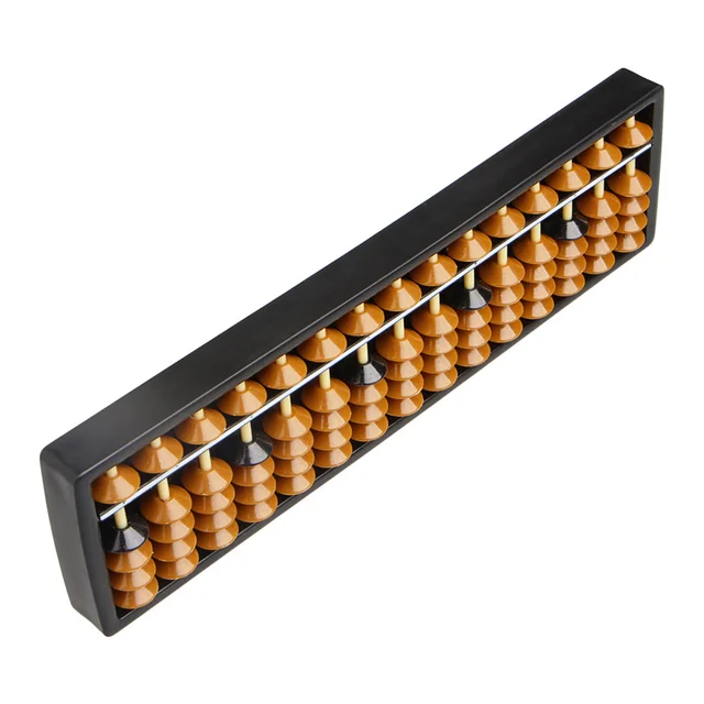 15 Digit 7-23 Digit Rods Standard Abacus Soroban Chinese Japanese Calculator Counting Tool Mathematics Beginners Caculating Toys 4
