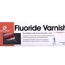 Delian стоматологический предотвращающий кариес 10 мл фторидный лак с апельсиновым вкусом