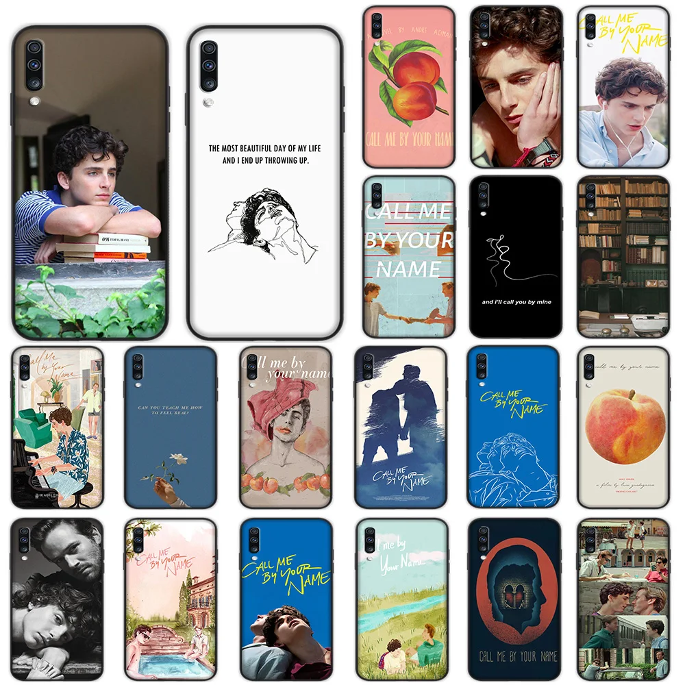 

Call Me by Your Name Soft Case for Samsung Galaxy A5 A6 A7 A8 A9 Plus A10 A20 A30 A40 A50 A60 A70 M40 Cover