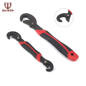 

Multi-Function 2pcs Universal Wrench Adjustable Grip Wrench set 9-32mm ratchet wrench Spanner hand tools