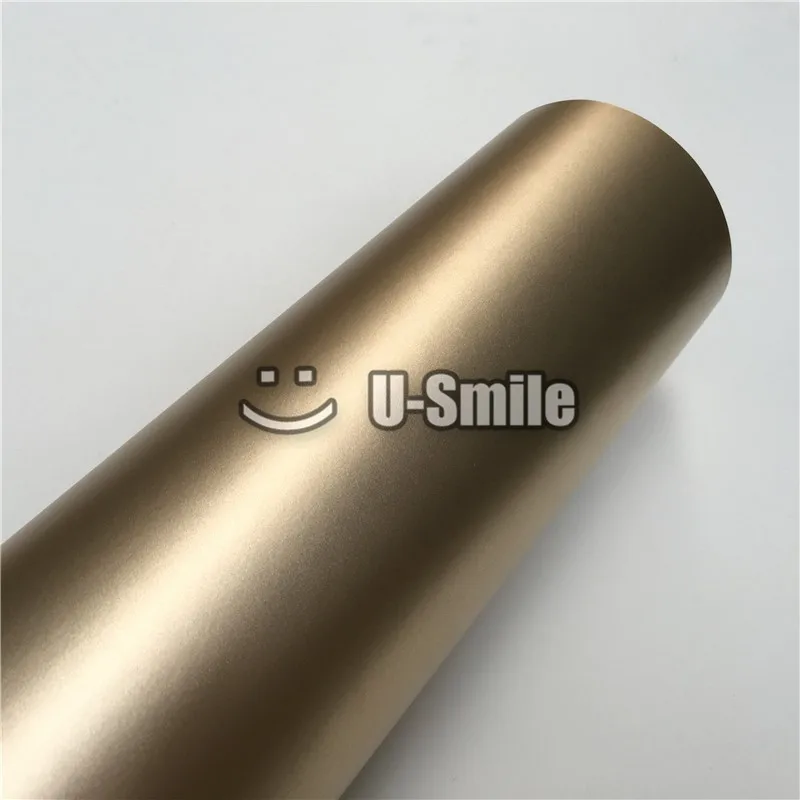 Satin-Chrome-Champange-Gold-Vinyl-Wrap-Sheet (3)