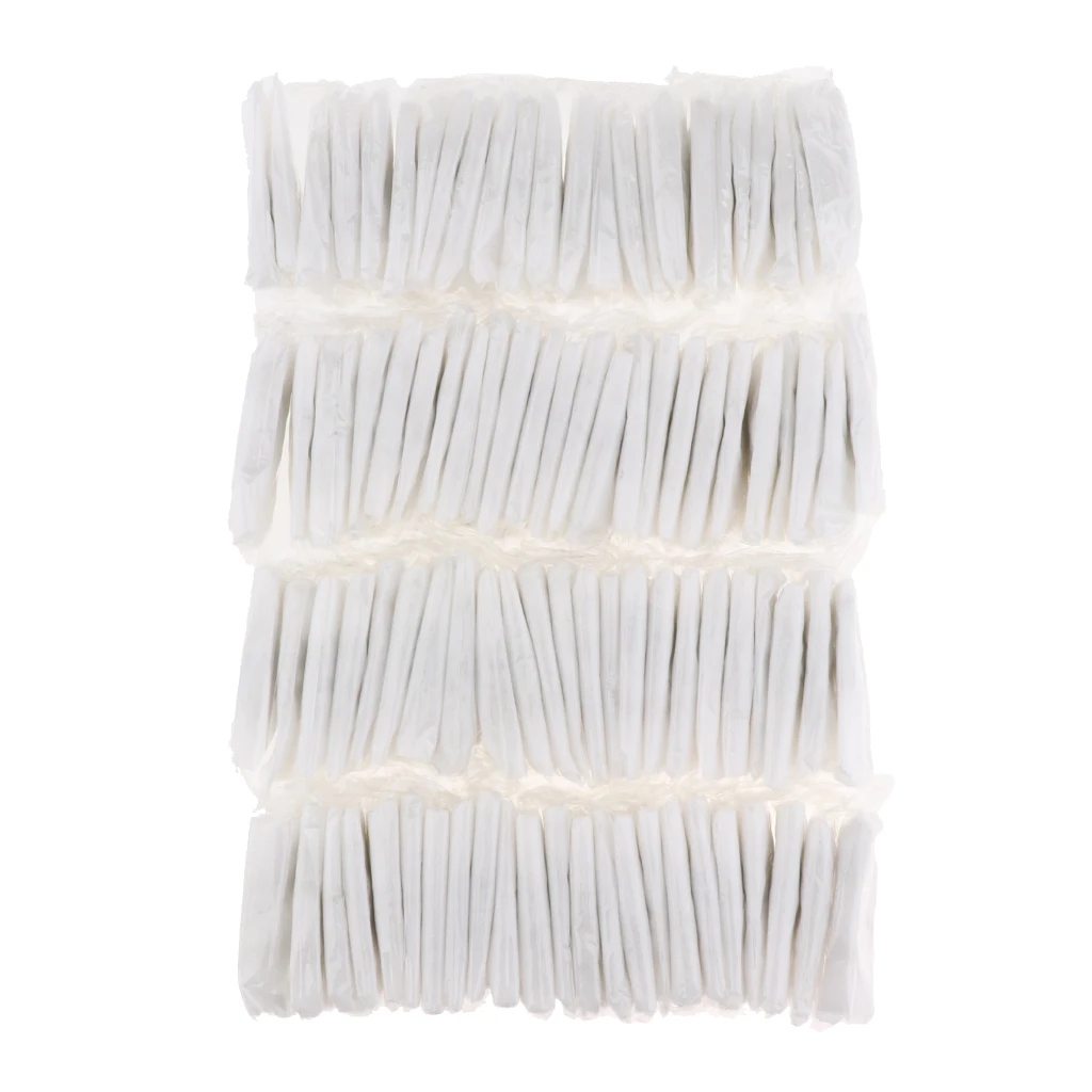 100Pcs Women Bikini Wax Disposable Panties Thong Underwear T-string Underpants Individually Wrapped - White & Blue Optional 2