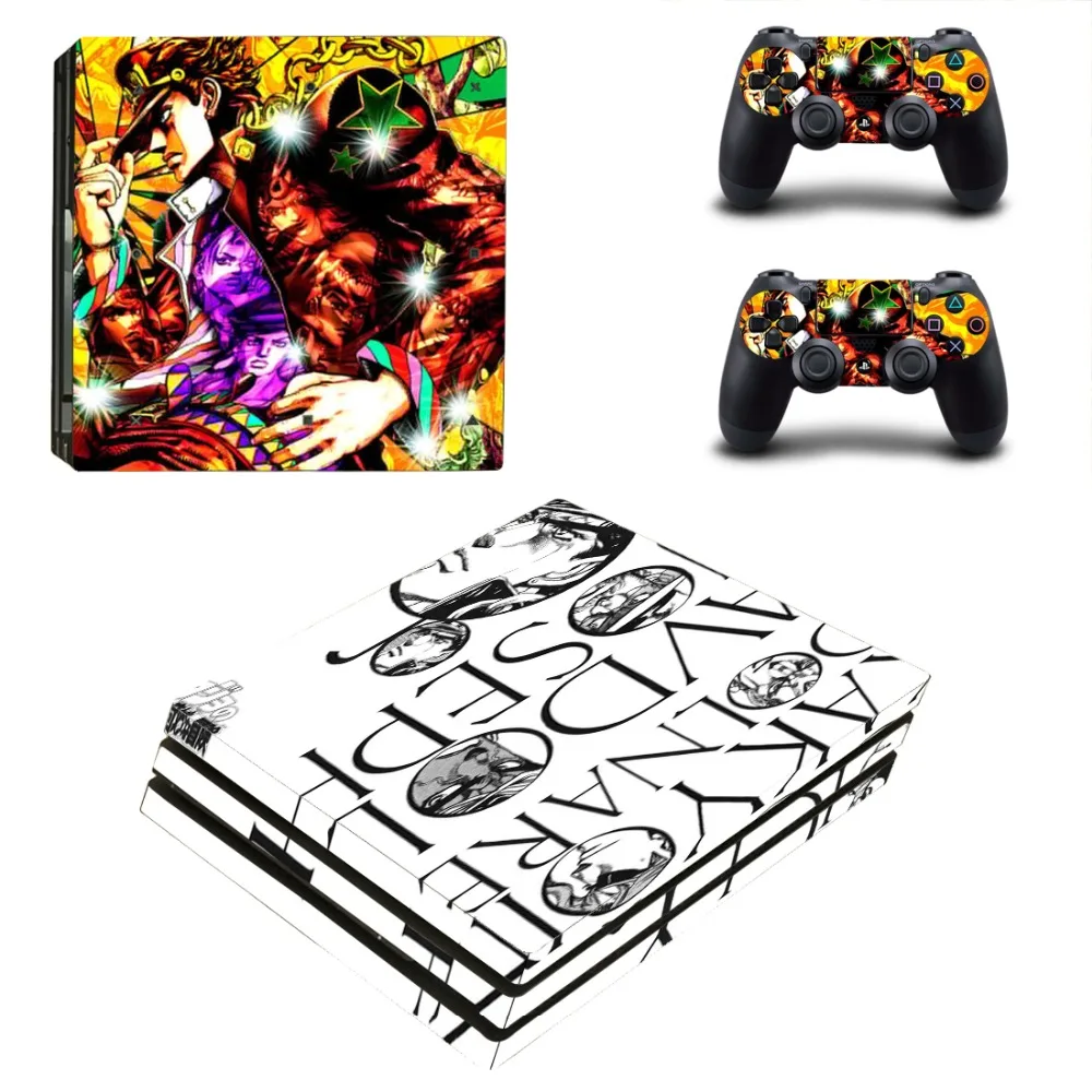 PS4 Pro кожи Стикеры наклейка для Игровые приставки 4 Slim консоли и 2 контроллеры