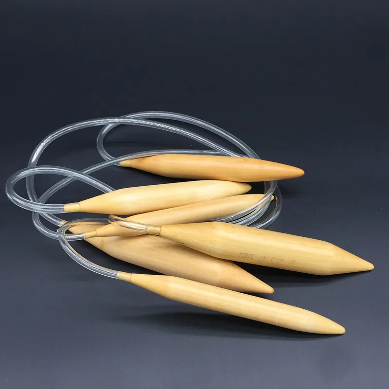 Buy 3pcs/lot Diameter 15mm 20mm 25mm Crochet Hooks Circular Knitting Needles