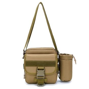 

Outdoor Tactical Bag Large Capacity Crossbody Shoulder Bag with Bottle Holder B2Cshop