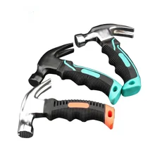 Самодельный Молоток-коготь, автомобильный молоток безопасности, ковка из высокоуглеродистой стали, мини деревообрабатывающий молоток, аппаратные инструменты