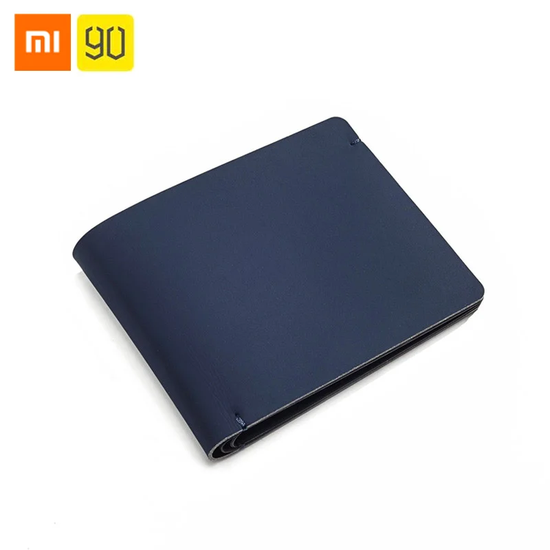

Original Xiaomi 90FUN Anti-theft Anti-information Stolen RFID Soft Leather Wallets Safe Card Coin Holder Wallet Bag for Man