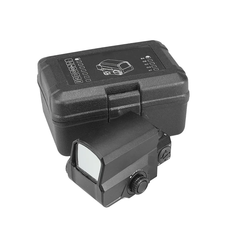 

Dropshipping Tactical Red Dot Sight Rifle Scope Hunting Scopes Reflex Sight With 20mm Rail Mount Holographic Sight with Pacl