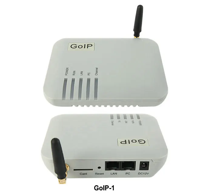 1-sim-карта, Goip 1, Asterisk Linux Gsm Voip ворота-путь коробка GoIP-1