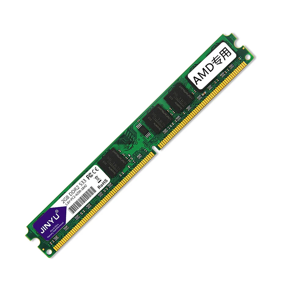 Горячая-Jinyu Ddr2 533Mhz 1,8 V 240Pin настольная оперативная память для материнской платы Amd