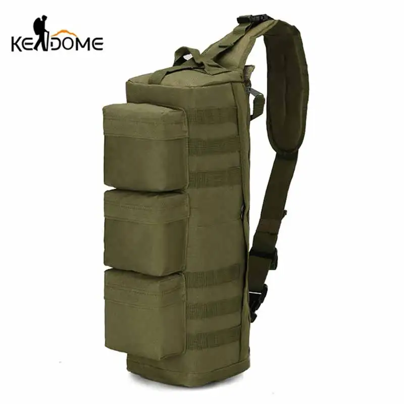 1000D Tactical MOLLE Bag Military Sling Single Shoulder Backpack Army Bags Hiking Camping Hunting A