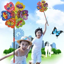 3D насекомое мельница ветер Спиннер для дома, сада, двора декоративные Детские игрушки MAY07 Прямая поставка