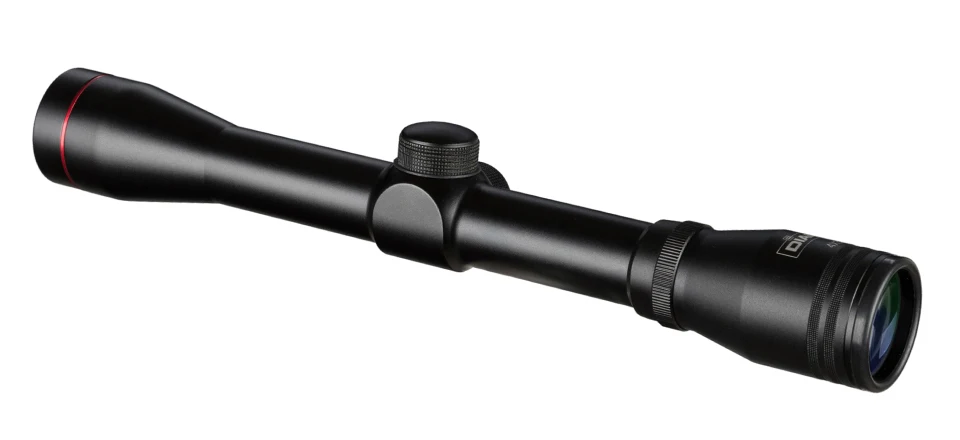 Tubo de Vidro Riflescope Tático Duplo Crosshair Retículo Caça Escopos Lunette Tactique Rifle Airsoft 4x32 um 13 Cheap Lunetas Riflescopes