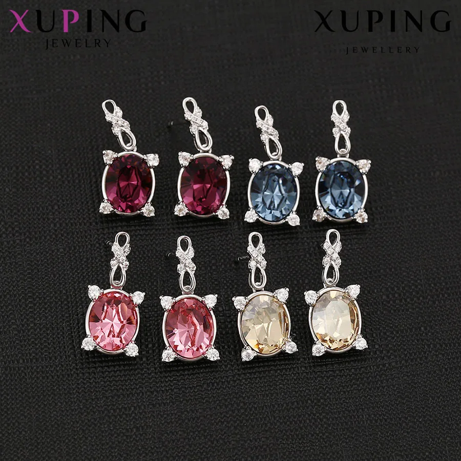 11 Deals Xuping Drop Earrings Lovely Crystals From Swarovski Product