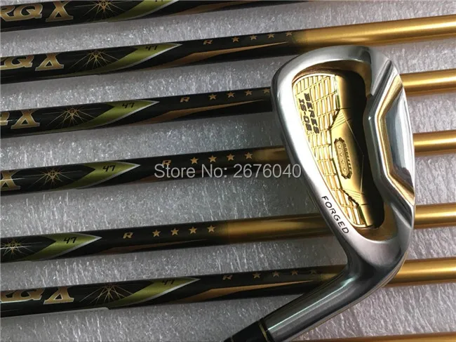 Клюшки для гольфа honma s-06 4 звезды Гольф железные клюшки набор 4-11Sw.Aw гольф-клуб Графит ручка клюшки для гольфа R или S flex Бесплатная доставка